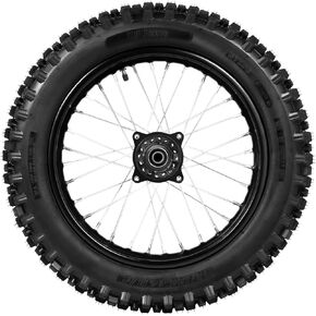 14" Rear Wheel Rim, 90/100-14 Tire Assembly Low Noise Design Wheel Rim with 14.5mm Bearing For Apollo Complete Trail Tube Tire Fit for Dirt/Pit Bike/Monkey Bike Etc.