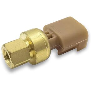1 PC Car Fuel Pressure Sensor, OEM 13500745 Pressure Sensors, Automotive Replacement Parts with Reliable Quality and Stable Performance, Compatible with Cadillac Buick (Gold)