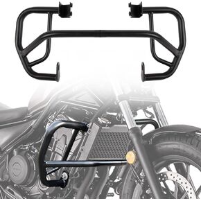 Motorcycle Fall Guard - PSLER Motorcycle Crash Guard Protectors Crash Bar Protectors for Rebel CMX 300 500 Accessories 2017 2018 2019 2020 2021 2022 2023 2024