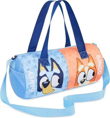 حقيبة Bluey Gym for Kids Duffle Bag Cute Travel Holdall Bag Weeken for Sports Gym Class Dance With Gopicets Travel Essentials (Bluey Bingo) in Kuwait