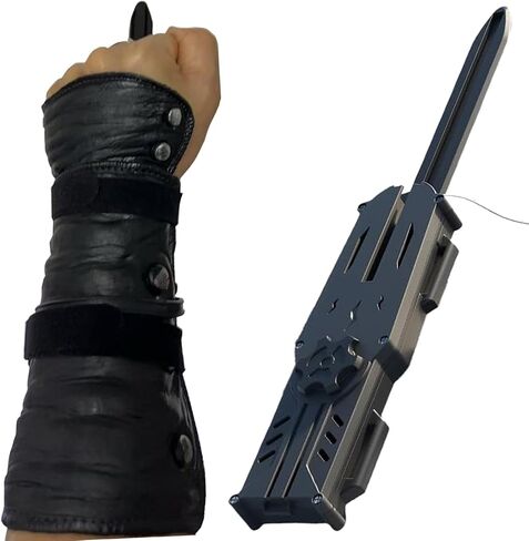 Hidden Blade Hidden Weapons Cosplay Weapons Props 1:1 Hidden Blade，Hidden Sword，Role Playing Weapon Props Black Flag 4 Edward in Saudi Arabia