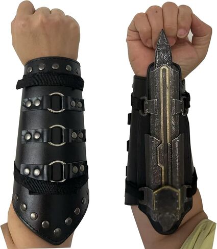 Hidden Blade Hidden Weapons Cosplay Weapons Props 1:1 Hidden Blade，Hidden Sword，Role Playing Weapon Props Black Flag 4 Edward in Saudi Arabia