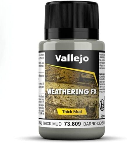 Vallejo Black Thick Mud Model Paint Kit in Saudi Arabia