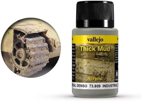 Vallejo Black Thick Mud Model Paint Kit in Saudi Arabia