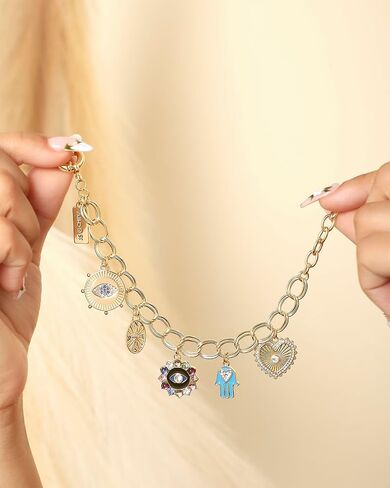 Jessica Simpson Womens Evil Eye Bracelet - Gold-Tone Evil Eye Bracelets for Women in Saudi Arabia