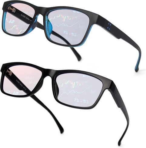 Blue Light Blocking Glasses for Men/Women Anti-Fatigue Computer Monitor Gaming Glasses Video Gamer Glasses in Saudi Arabia