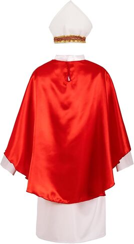 زي Vzqi Pope for Kids Bishop Own Boys Halloween Cosplay Pope Hat in Kuwait