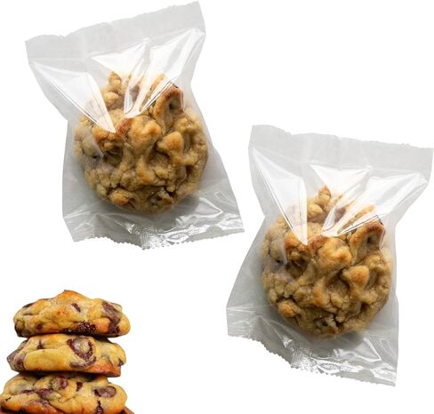 أكياس ملفات تعريف الارتباط KayLe، 100 عبوة من أكياس الحلوى الآمنة للطعام الشفافة وغير اللامعة والقابلة للإغلاق بالحرارة، مثالية لملفات تعريف الارتباط الذواقة، والحلوى، والوجبات الخفيفة، ومفضلات الحفلات، وتغليف الهدايا، ومستلزمات المخابز (5 × 7 بوصات غير ل in Kuwait