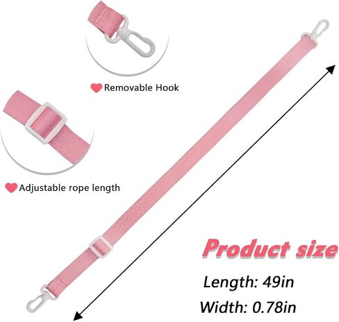 2 Pcs Adjustable Shower Lanyards for Mastectomy Drain Holder JP Drainage，Breast Cancer Lanyard-Surgery Recovery Management,Fter Mastectomy Must Haves (Pink and Blue) in Saudi Arabia