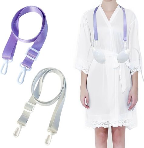 2 Pcs Adjustable Shower Lanyards for Mastectomy Drain Holder JP Drainage，Breast Cancer Lanyard-Surgery Recovery Management,Fter Mastectomy Must Haves (Pink and Blue) in Saudi Arabia