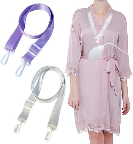 2 Pcs Adjustable Shower Lanyards for Mastectomy Drain Holder JP Drainage，Breast Cancer Lanyard-Surgery Recovery Management,Fter Mastectomy Must Haves (Pink and Blue) in Saudi Arabia