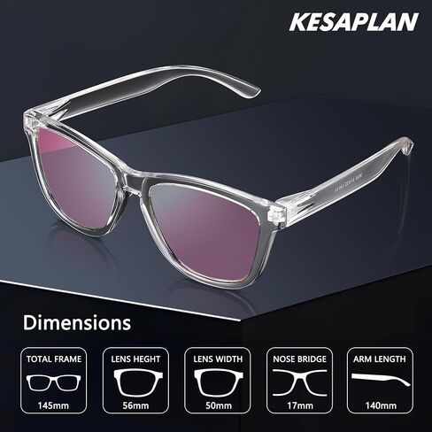 KesaPlan Classic Polarized Sunglasses Womens Mens, Trendy Retro Womens Sunglasses Men Driving Sun Glasses UV Protection in Saudi Arabia