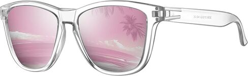 KesaPlan Classic Polarized Sunglasses Womens Mens, Trendy Retro Womens Sunglasses Men Driving Sun Glasses UV Protection in Saudi Arabia