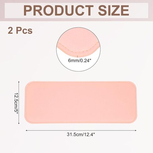 uxcell 2Pcs Felt Base Shaper, 12.4x5 Inch Rectangle Bag Bottom Shaper Pad Bag Cushion Base Purse Liner Board Insert Arc Corner for Handbags Tote Crossbody Bag Backpack, Black in Saudi Arabia