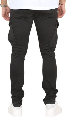 Soroor Cargo Pants for Men, Slim Fit Tapered Mens Cargo Pants, Tactical Pant for Men Work & Utility | Stretch Sateen Cotton in Kuwait