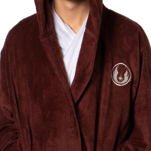 Bioworld Star Wars Robe Adult Hooded Self-Tie Fleece Bathrobe in Kuwait