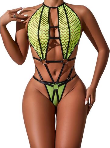 المرأة المثير للسيدات الرطب الشبكة ملابس داخلية babydoll bodysuits الدانتيل بيكيني in Kuwait