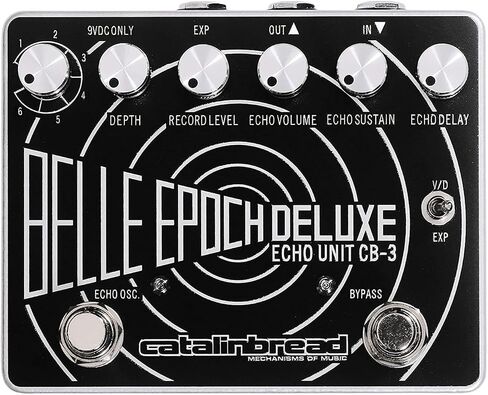 Catalinbread CB Dual Tap Tempo Pedal with TRS Cable, Black and Silver (CAT CBTAP) in Kuwait