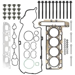 AUTOKAY Head Gasket Bolts Set for Chevrolet Equinox 2010-2013 for Buick for GMC 2.4L Replaces HS26517PT