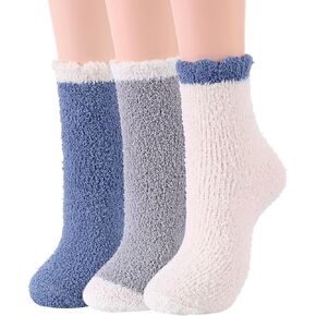 Zando Cozy Fluffy Socks - Warm Socks for Women