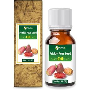 زيت بذور التين الشوكي سالفيا (أوبونتيا فيكوس-إنديكا) العطري نقي 100%، غير مخفف وعضوي - زيت طبيعي ممتاز للعلاج العطري - درجة علاجية - 30 مل/1 أونصة