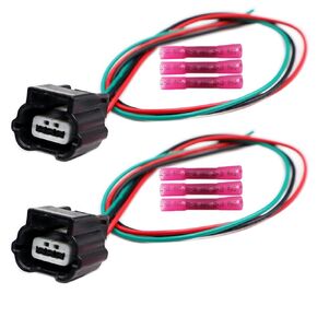2PCS Parking Park Distance Sensor Connector Compatible with R56A3 Nissan Altima Maxima Rogue 2016-2018 Pigtail Plug Wiring 28438-5ZA5B