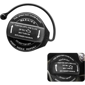 5C0201550T Fuel Tank Cap, Gas Cap Fuel Cap Compatible with VW AUDI 5Q0-201-550-L (Black)