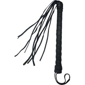 Cowboy Bullwhip | Cat-O Nine Tail Whip | أسد تامر السوط | Ringmaster Whip | ملحق الأزياء الغربية | إكسسوارات الأزياء المستكشف | جلد أسود | 19 "