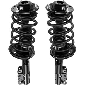 Front Strut Shock Assembly w/Coil Spring Fit for 2004-2012 for Chevrolet for Malibu 2005-2010 for Pontiac G6,2007-2009 for Saturn Aura, Set of 2 Struts 172199 172200