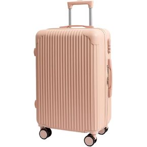 Hardside Expandable ABS Carry on Luggage, 4 Spinner Wheels, Lightweight Hard Shell Polycarbonate Suitcase，Green-28inch