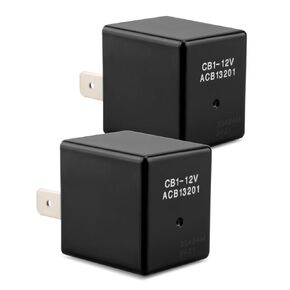 CB1-12V 40A Relay Fit for Automotive Battery Motors, Air Compressors, ABS, EPS, Multi-Way Support Relays, 5Pins, 2PCS