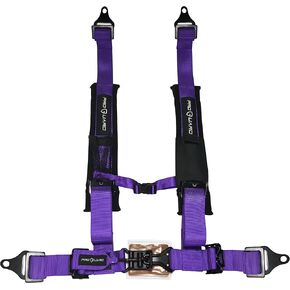 Purple 4 Point Harness 2" Straps Universal UTV Off-Road Harness