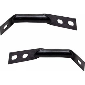 munirater Front Bumper Bracket Set Left and Right Side Black Steel Replacement for 2019-2021 Silverado 1500 23388665 23388664
