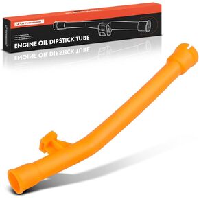A-Premium Engine Oil Dipstick Tube Compatible with Volkswagen Jetta 2000-2005 2009-2010, Golf 2000-2006, Beetle 1999-2005 & Audi TT 2000-2006, TT Quattro 2000-2006, 1.8L