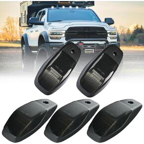 مصابيح سقف الكابينة LED متوافقة مع 2019-2024 RAM 2500 3500 4500 5500 Pickup Truck Cab Clip