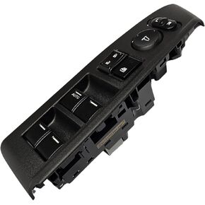 SWITCHDOCTOR Window Master Switch, Bezel, & Lock for 2008-2012 Honda Accord LX Sedan (Automatic Down Driver's Button ONLY, 35750-TA0-A02, Power, Control, Button, Trim, Cover)
