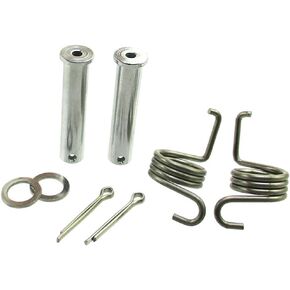 Pootpegs دبابيس الينابيع المحددة ل yamaha yz65 yz85 yz125/250 yz250f yz450f yz125x yz250x yz250fx yz450fx wr250f wr400f-450f pit pit bike