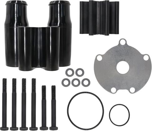 46-807151A14 مجموعة من مضخة المياه ومجموعة المكره ، تستبدل مجموعة Mercruiser Bravo 4.3،5.0،7،6.2،7.4،8.2l live V6/8-إصلاح البحرية الداخلية ، لسييرا 18-3150 ، Quicksilver 8071a14 ، Mercury 46-807151a7 in Saudi Arabia