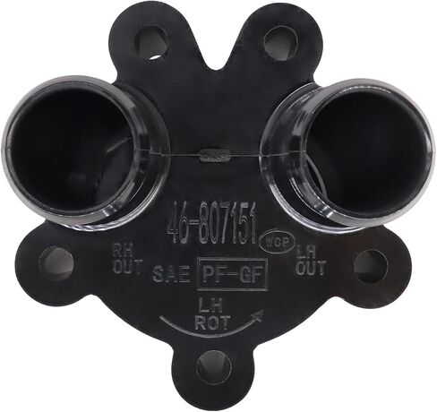 46-807151A14 مجموعة من مضخة المياه ومجموعة المكره ، تستبدل مجموعة Mercruiser Bravo 4.3،5.0،7،6.2،7.4،8.2l live V6/8-إصلاح البحرية الداخلية ، لسييرا 18-3150 ، Quicksilver 8071a14 ، Mercury 46-807151a7 in Saudi Arabia