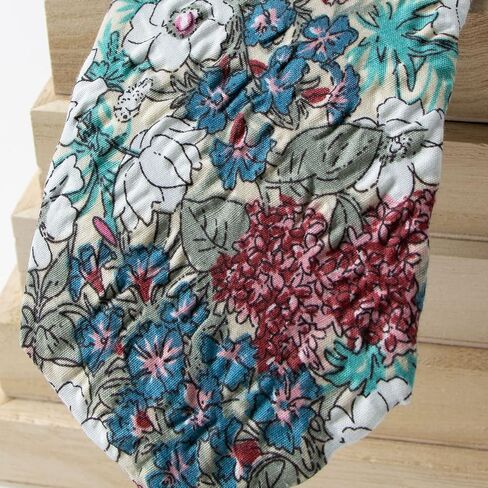 Spring Notion Men's Salt Shrinking Seersucker Cotton Floral Print Necktie in Saudi Arabia