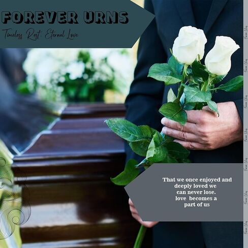 جرة جنازة حرق الجثث للبالغين من Forever URNS مع موضوع مطبوع على شكل شجرة ليلة القمر للرماد البشري للإناث والذكور | 200 متر مكعب في | كبير | متعدد الألوان | مصنوع يدويًا بالكامل مع حقيبة حماية مخملية in Saudi Arabia
