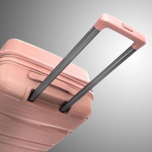 Carry-On Suitcase – 20 Inch Lightweight Hard Shell Travel Luggage for Women and Men, Spinner Wheels & TSA Lock (Rose Gold, 20 inch carry-On) in Saudi Arabia