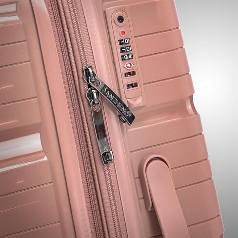 Carry-On Suitcase – 20 Inch Lightweight Hard Shell Travel Luggage for Women and Men, Spinner Wheels & TSA Lock (Rose Gold, 20 inch carry-On) in Saudi Arabia
