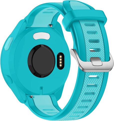 حزام إطلاق سريع متوافق مع Garmin Forerunner 955 (Solar)/965 وApproach S62/S70 وApproach S62/S70 وحزام ساعة بديل أيضًا لـ 945 LTE/745 - حزام من السيليكون in Kuwait