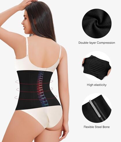 Nebility Waist Trainer for Women Tummy Control Shapewewar Plus Size Faja Body Shaper Girdle Waist Cincher Corset in Saudi Arabia