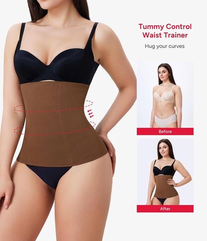 Nebility Waist Trainer for Women Tummy Control Shapewewar Plus Size Faja Body Shaper Girdle Waist Cincher Corset in Saudi Arabia