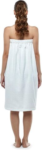Womens Terry Cotton Bath Robe Wrap, Women's Spa Shower Towel Bathrobe in Kuwait