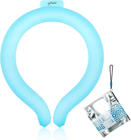 Neck Cooling Tube with Insulated Bag, Reusable Neck Coolers Wearable Body Cooling Products for Hot Weather in Summer in Saudi Arabia