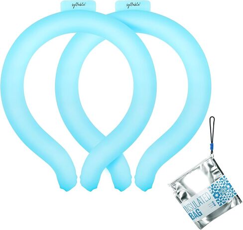 Neck Cooling Tube with Insulated Bag, Reusable Neck Coolers Wearable Body Cooling Products for Hot Weather in Summer in Saudi Arabia