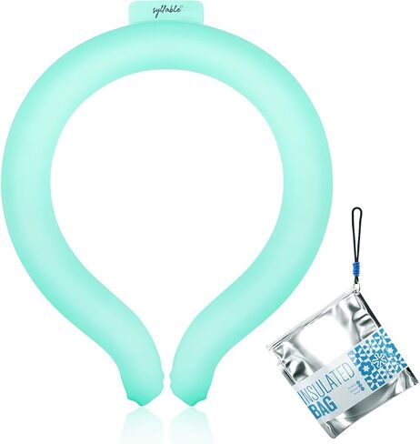 Neck Cooling Tube with Insulated Bag, Reusable Neck Coolers Wearable Body Cooling Products for Hot Weather in Summer in Saudi Arabia